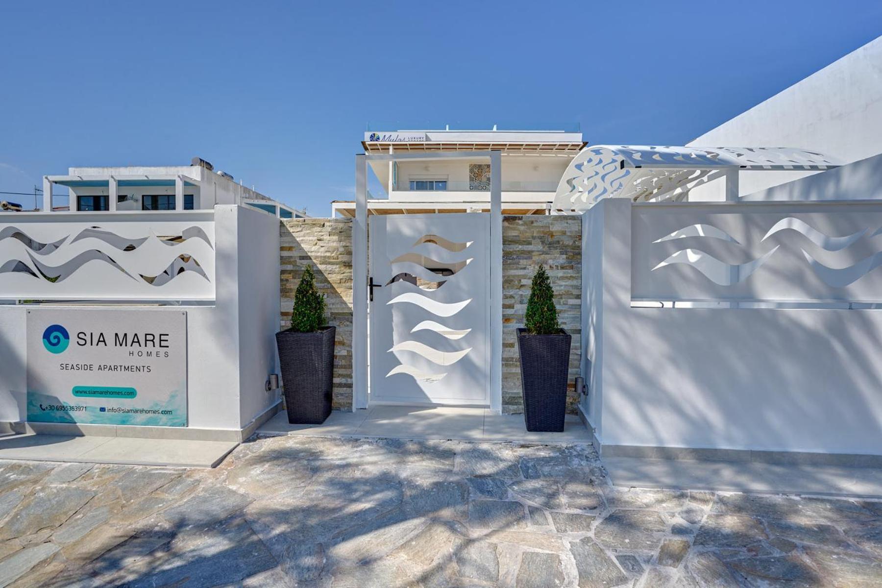 Sia Mare Seaside Apartments 法里拉基 外观 照片